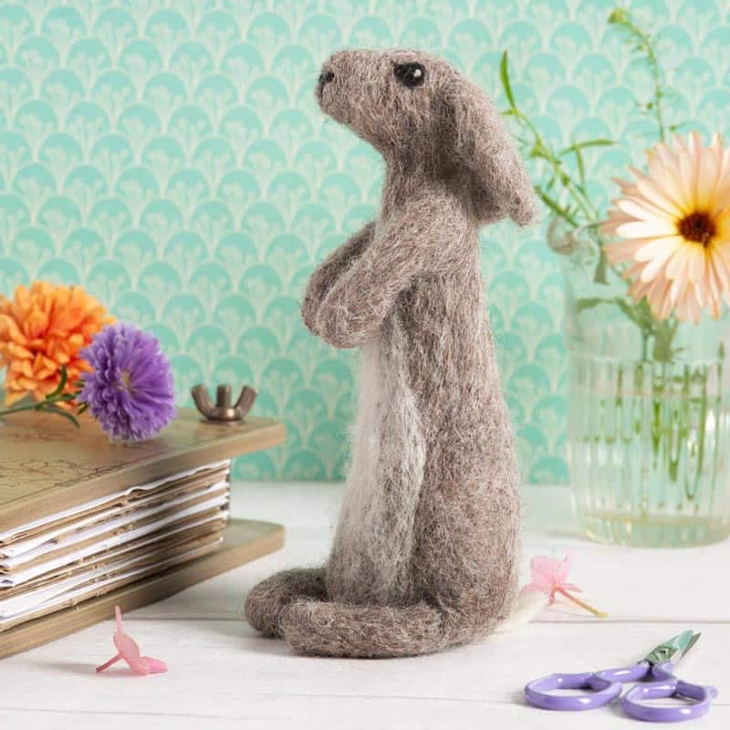 Rabbit Needle Felting Kit - With Foam