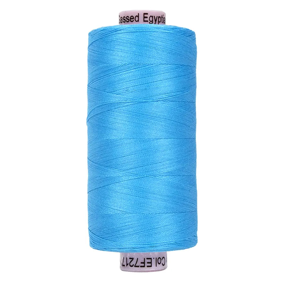 Confetti Cotton thread Riley medium blue 1500 yards quilting thread