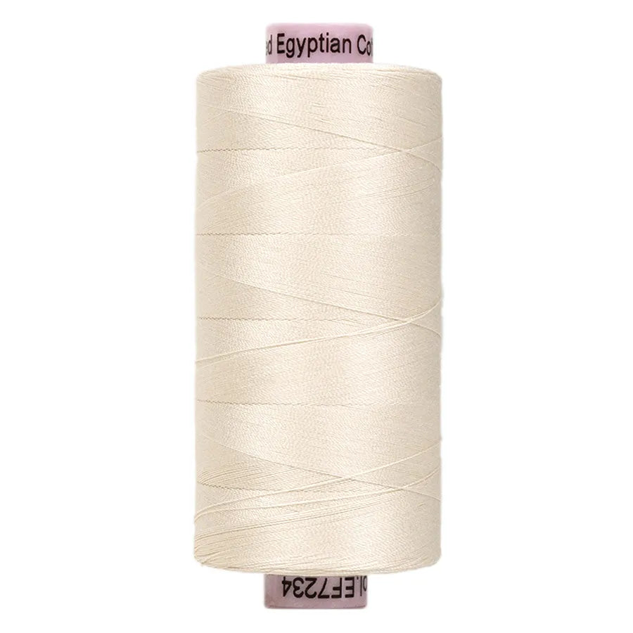 Confetti Cotton thread ivory 1500 yards premium quilting thread