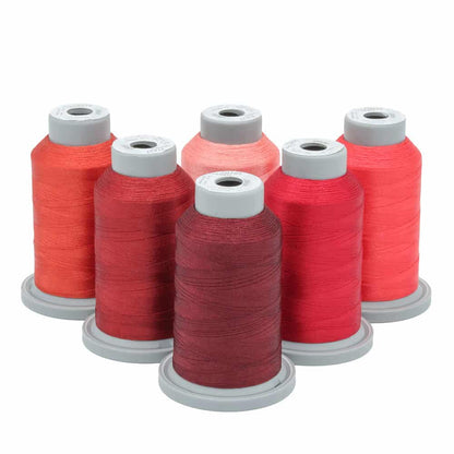 Glide Thread Color Block Bundle - Red