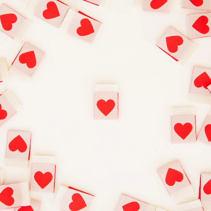 Red Heart Woven Labels - image 2 - quilting supply from Quilted Joy