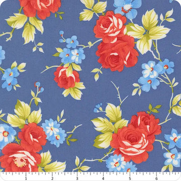 Rosie Denim Jeans 108" Wide 3 Yard Quilt Fabric Back Pack - image 1 - wide quilt backing fabric for longarm quilting