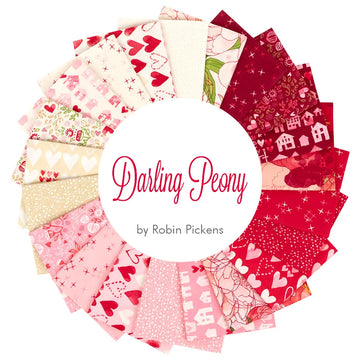 Darling Peony Fat Quarter Bundle - image 1 - fat quarter quilt fabric cut