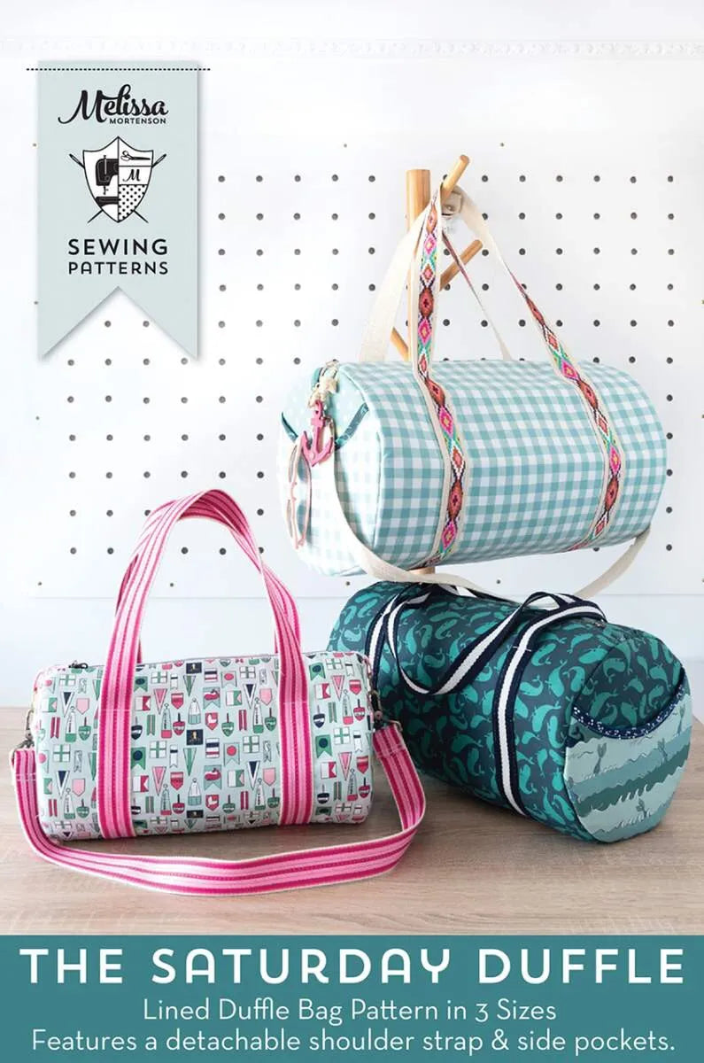 Saturday Duffle Quilt Pattern - image 1 - quilting pattern with step-by-step instructions