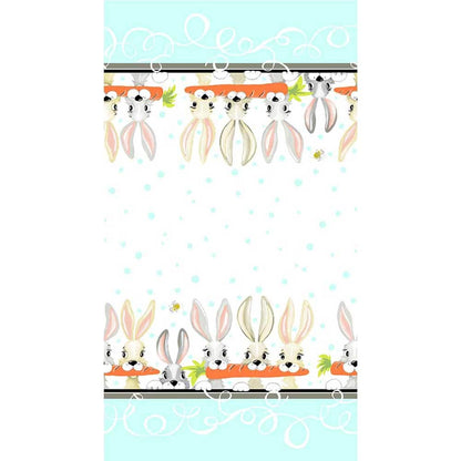 Harold the Hare Double Border Fabric Yardage