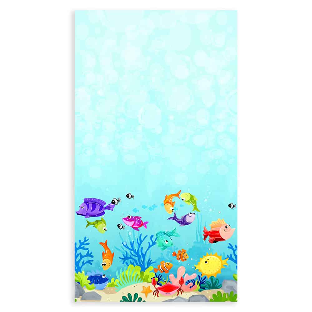 Under the Sea Single Border Fabric Yardage