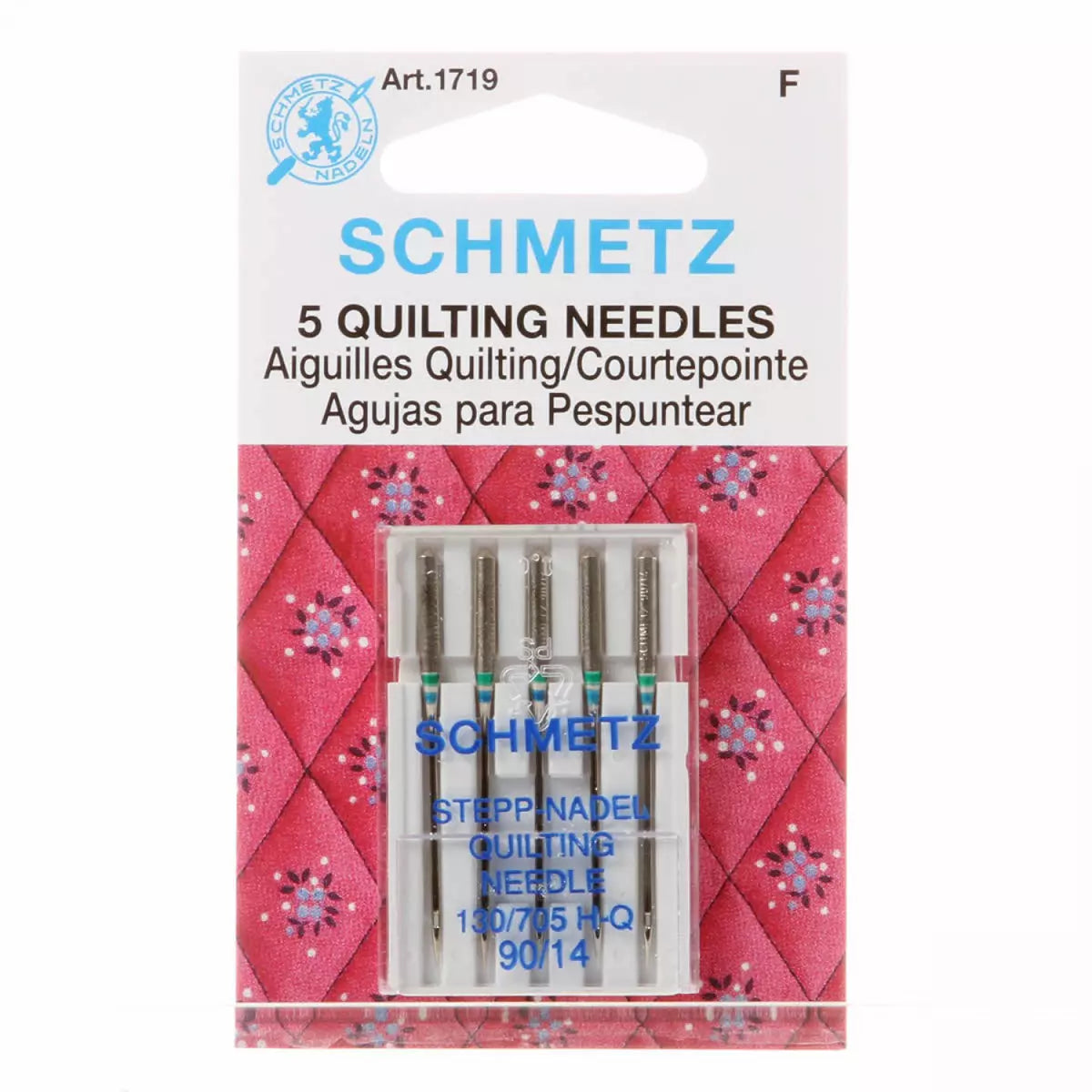 Schmetz Quilting Machine Needles 90/14 #1719