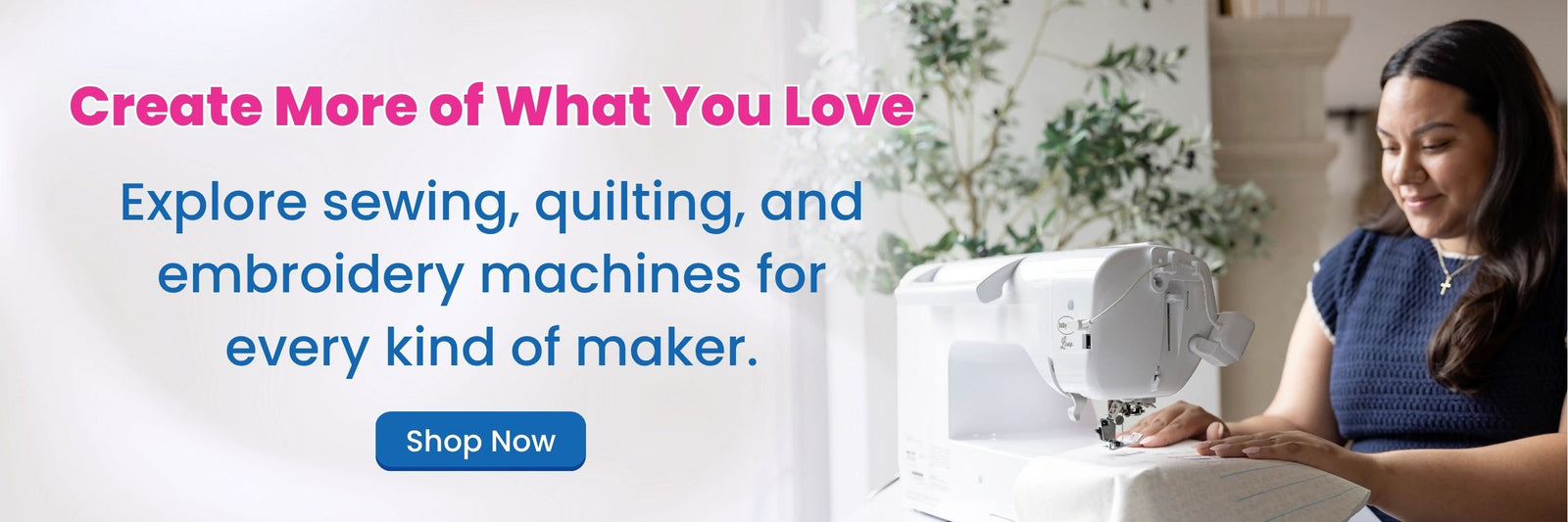 Sewing machines and Sergers ready to be adopted