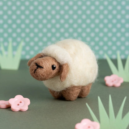 Sheep Mini Needle Felting Kit