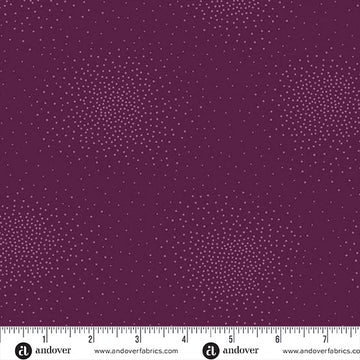 Spritz 2 Eggplant Fabric Yardage - quilt fabric for sewing and quilting projects