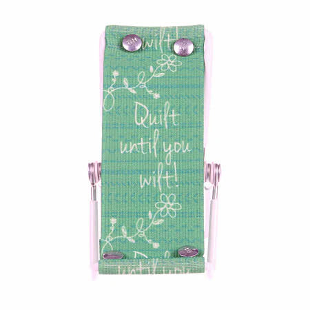 Quilt Until You Wilt Green Smartphone Lounger