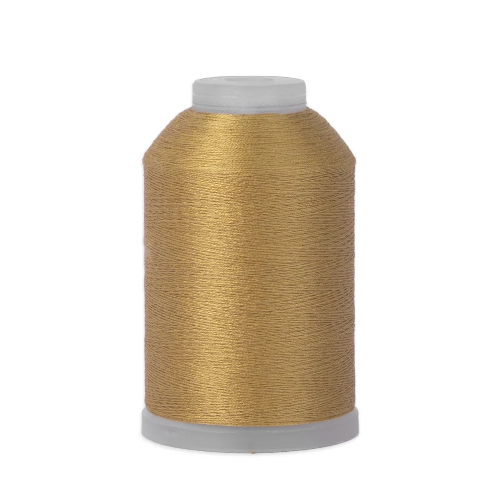 YLI Soft Touch cotton thread light brown sewing and quilting thread