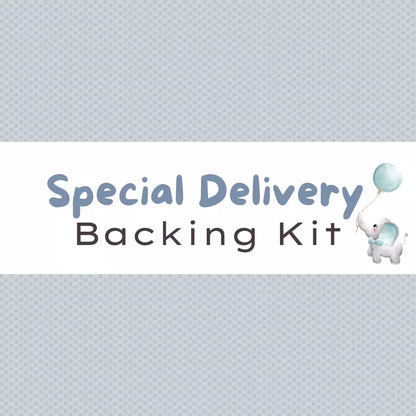 Special Delivery Backing Kit POParazzi Silver Flannel Product Photo
