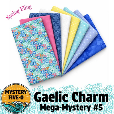 Mystery Five-0 Mega Mystery Gaelic Charm Spring Fling