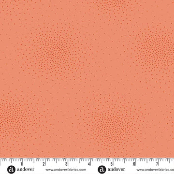 Spritz Coral Fabric Yardage - quilt fabric for sewing and quilting projects