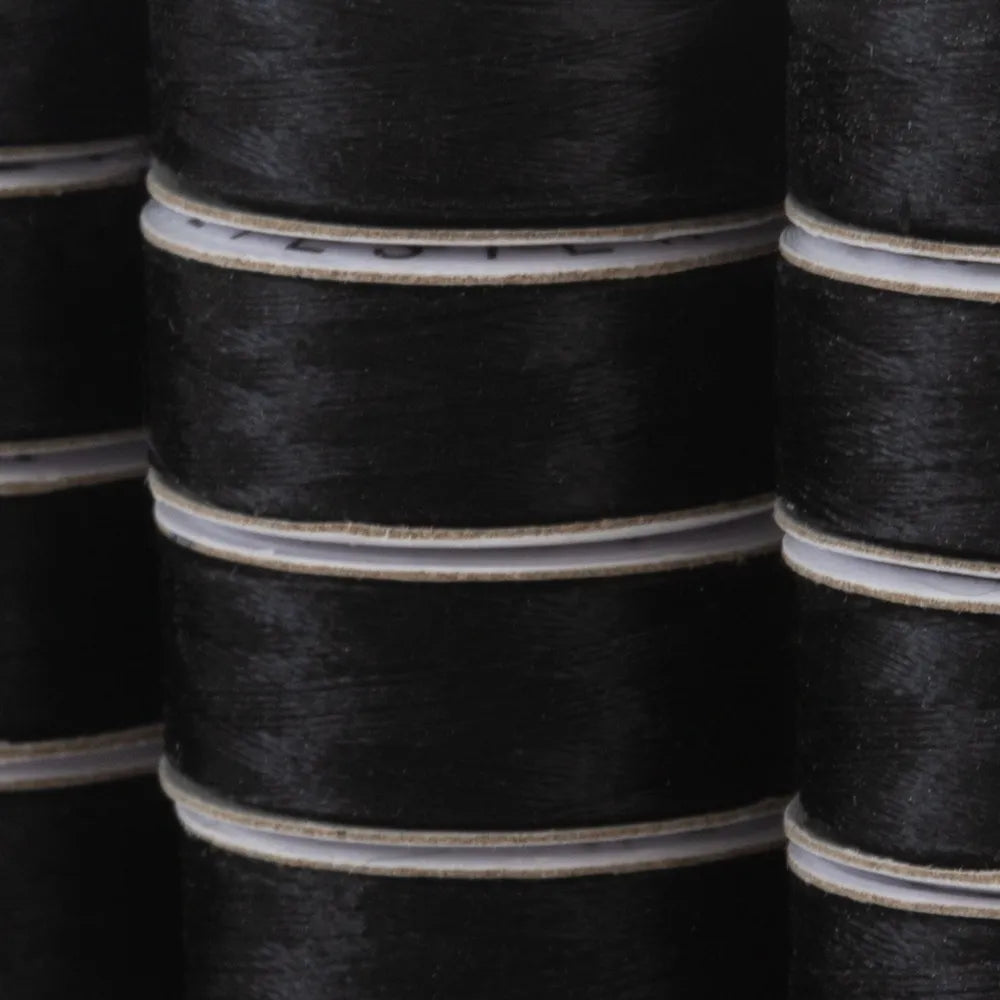 SuperBobs Polyester Bobbin 12pk Class 15 Black