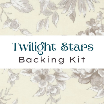 Twilight Stars Backing Kit Sandalwood Opal Floral