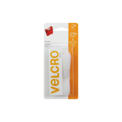 VELCRO® Brand Fastener Regular Duty Strip White 3/4in x 30in
