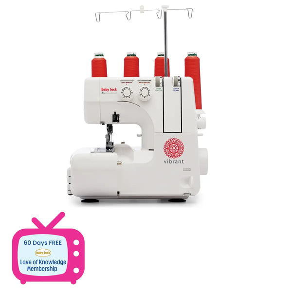 Baby Lock Vibrant Serger Machine - image 1 - Baby Lock sewing machine or accessory