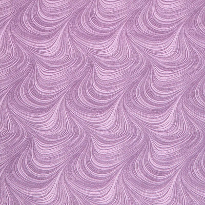 Wave Texture Violet Flannel 108" Wide 3 Yard Quilt Fabric Back Pack