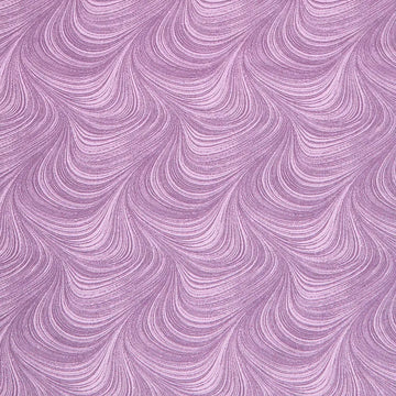 Wave Texture Violet Flannel 108" Wide 3 Yard Quilt Fabric Back Pack - wide quilt backing fabric for longarm quilting