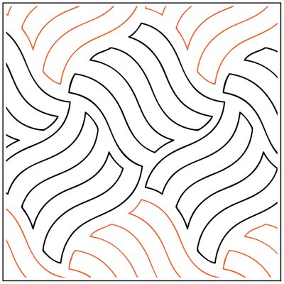 Wavy Gravy Paper Pantograph