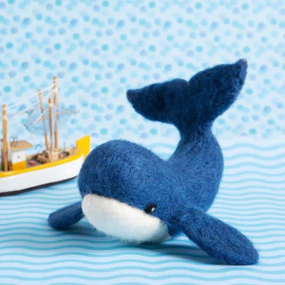 Whale Needle Felting Kit