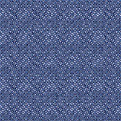 Springtime Dark Periwinkle Plaid Fabric Yardage