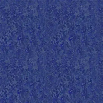 Blue Meadow Royal Blue Digital Thicket Fabric Yardage
