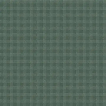 Homestead Digital Gingham Forest Fabric Yardage
