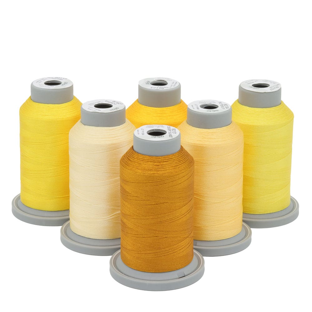 Glide Thread Color Block Bundle - Yellow