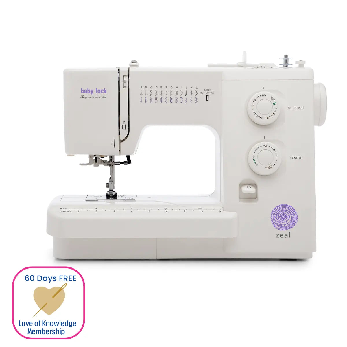 Baby Lock Zeal Sewing Machine