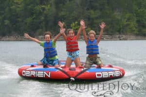 Lakeside triplet vacation!