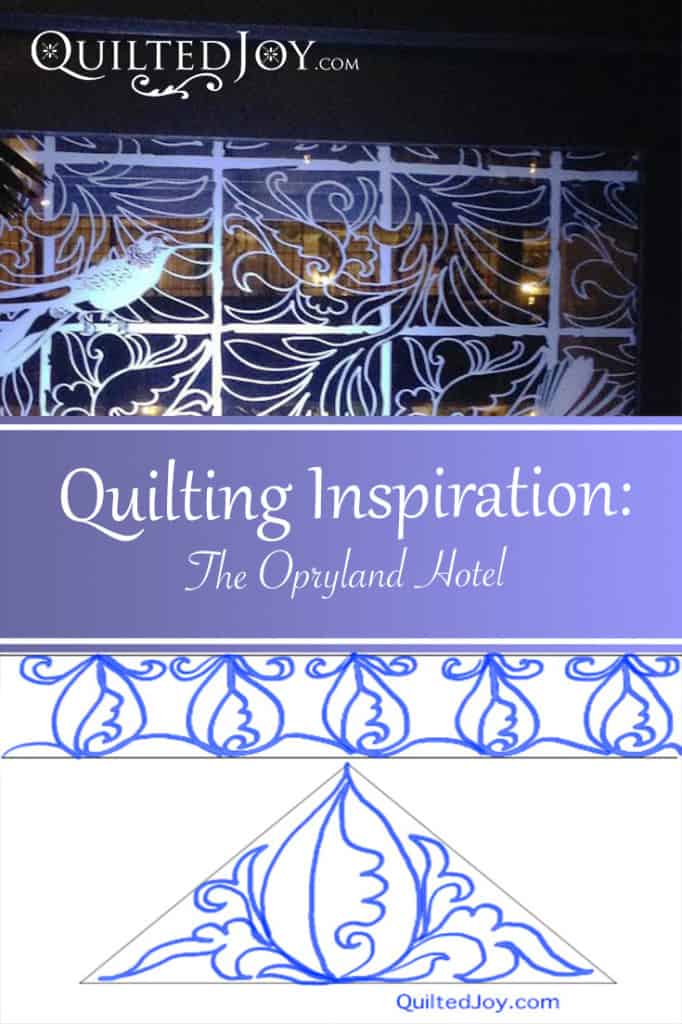 Quilting Inspiration: The Opryland Hotel