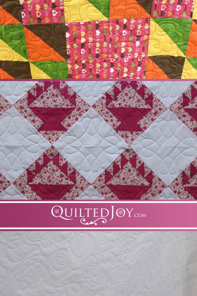 Renters at Quilted Joy always have great ideas, bold choices, and beautiful quilts. Sometimes leaving your comfort zone makes for the best results. QuiltedJoy.com
