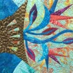 Paradise in Blooms by Cathy Burk at AQS Quilt Week Paducah 2016