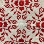 "Red December" pieced by Gail H. Smith and quilted by Angela McCorkle at MQX Midwest 2016