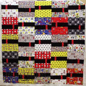 Colleen's Mickey and Minnie Mouse quilt for her grandkids