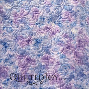 Cracked Ice 108" wide back fabric in Wisteria