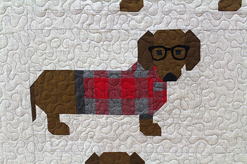 Karen's Dogs in Sweaters Quilt
