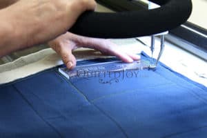 Longarm Quilting with Templates