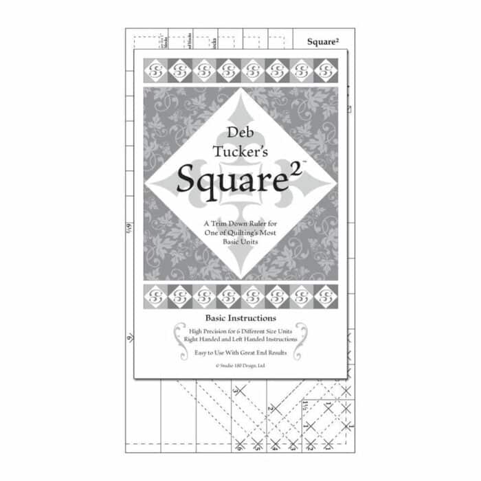 Square Squared Quilt ruler by Deb Tucker