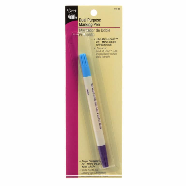 Blue & Purple Dual Purpose Marking Pen