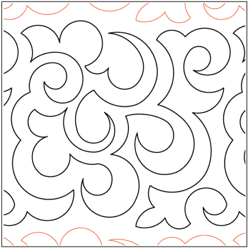 Mandarin Lace Paper Pantograph