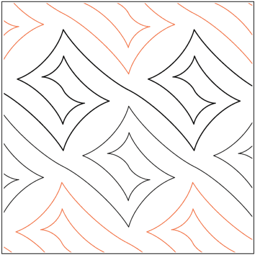 Square Spiral Paper Pantograph
