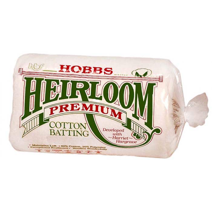Hobbs Heirloom Premium Cotton 80/20 Blend Batting