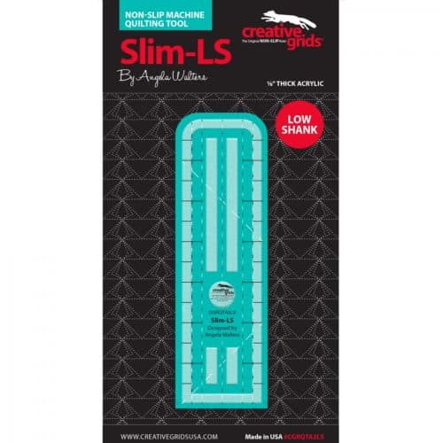 Image of Slim Low Shank Machine Quilting Ruler Available at Quilted Joy