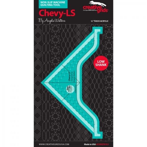 Image of Chevy Low Shank Machine Quilting Ruler Available at Quilted Joy