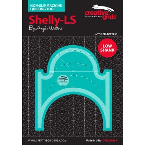 Image of Shelly Low Shank Machine Quilting Ruler Available at Quilted Joy