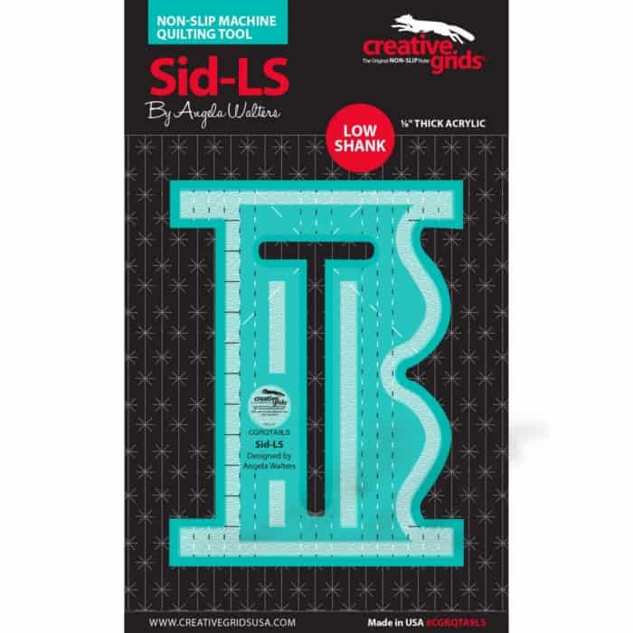 Image of Sid Low Shank Machine Quilting Ruler Available at Quilted Joy